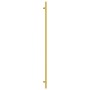 Tiradores para armarios 10 uds acero inoxidable dorado 480 mm