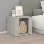 Mesita de noche madera contrachapada gris hormigón 41x40x36 cm de vidaXL, Mesitas de noche - Ref: Foro24-816548, Precio: 36,6...