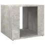 Mesita de noche madera contrachapada gris hormigón 41x40x36 cm de vidaXL, Mesitas de noche - Ref: Foro24-816548, Precio: 36,6...