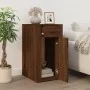 Schreibtischschrank aus braunem Eichensperrholz, 40 x 49 x 75 cm von vidaXL, Schränke und Lagerung - Ref: Foro24-816799, Prei...