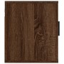 Mueble para TV de pared roble marrón 40x34,5x40 cm de vidaXL, Muebles TV - Ref: Foro24-816654, Precio: 30,64 €, Descuento: %