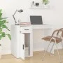 Weißer Sperrholzschreibtisch 100x49x75 cm von vidaXL, Schreibtische - Ref: Foro24-816784, Preis: 79,44 €, Rabatt: %