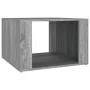 Mesita de noche madera contrachapada gris Sonoma 57x55x36 cm de vidaXL, Mesitas de noche - Ref: Foro24-816558, Precio: 35,43 ...