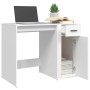 Weißer Sperrholzschreibtisch 100x49x75 cm von vidaXL, Schreibtische - Ref: Foro24-816784, Preis: 80,45 €, Rabatt: %