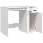 Weißer Sperrholzschreibtisch 100x49x75 cm von vidaXL, Schreibtische - Ref: Foro24-816784, Preis: 79,44 €, Rabatt: %
