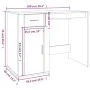 Weißer Sperrholzschreibtisch 100x49x75 cm von vidaXL, Schreibtische - Ref: Foro24-816784, Preis: 79,44 €, Rabatt: %