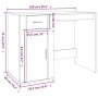Weißer Sperrholzschreibtisch 100x49x75 cm von vidaXL, Schreibtische - Ref: Foro24-816784, Preis: 80,45 €, Rabatt: %