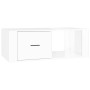 White glossy plywood coffee table 100x50.5x35cm by vidaXL, Coffee table - Ref: Foro24-816538, Price: 51,95 €, Discount: %