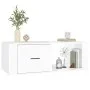 Sperrholz Couchtisch glänzend weiß 100x50,5x35cm von vidaXL, Couchtisch - Ref: Foro24-816538, Preis: 51,95 €, Rabatt: %