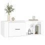 White glossy plywood coffee table 100x50.5x35cm by vidaXL, Coffee table - Ref: Foro24-816538, Price: 51,95 €, Discount: %