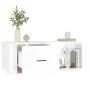 Sperrholz Couchtisch glänzend weiß 100x50,5x35cm von vidaXL, Couchtisch - Ref: Foro24-816538, Preis: 51,95 €, Rabatt: %