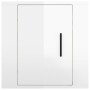 Mueble para TV de pared blanco brillante 40x34,5x40 cm de vidaXL, Muebles TV - Ref: Foro24-816644, Precio: 29,60 €, Descuento: %