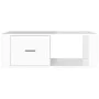 Sperrholz Couchtisch glänzend weiß 100x50,5x35cm von vidaXL, Couchtisch - Ref: Foro24-816538, Preis: 51,95 €, Rabatt: %