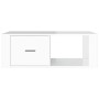 Sperrholz Couchtisch glänzend weiß 100x50,5x35cm von vidaXL, Couchtisch - Ref: Foro24-816538, Preis: 51,95 €, Rabatt: %