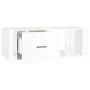 Sperrholz Couchtisch glänzend weiß 100x50,5x35cm von vidaXL, Couchtisch - Ref: Foro24-816538, Preis: 51,95 €, Rabatt: %