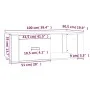 Sperrholz Couchtisch glänzend weiß 100x50,5x35cm von vidaXL, Couchtisch - Ref: Foro24-816538, Preis: 51,95 €, Rabatt: %