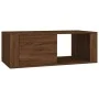 Couchtisch aus braunem Eichensperrholz, 100 x 50,5 x 35 cm von vidaXL, Couchtisch - Ref: Foro24-816543, Preis: 64,87 €, Rabat...