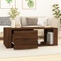 Oak brown plywood coffee table 100x50.5x35 cm by vidaXL, Coffee table - Ref: Foro24-816543, Price: 65,61 €, Discount: %