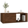 Oak brown plywood coffee table 100x50.5x35 cm by vidaXL, Coffee table - Ref: Foro24-816543, Price: 65,61 €, Discount: %