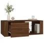 Couchtisch aus braunem Eichensperrholz, 100 x 50,5 x 35 cm von vidaXL, Couchtisch - Ref: Foro24-816543, Preis: 64,87 €, Rabat...