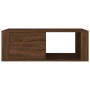 Oak brown plywood coffee table 100x50.5x35 cm by vidaXL, Coffee table - Ref: Foro24-816543, Price: 65,61 €, Discount: %
