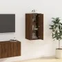 Wand-TV-Schrank aus braunem Eichenholz, 40 x 34,5 x 80 cm von vidaXL, TV-Möbel - Ref: Foro24-816679, Preis: 36,91 €, Rabatt: %