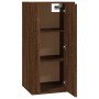 Wand-TV-Schrank aus braunem Eichenholz, 40 x 34,5 x 80 cm von vidaXL, TV-Möbel - Ref: Foro24-816679, Preis: 36,91 €, Rabatt: %
