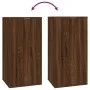Wand-TV-Schrank aus braunem Eichenholz, 40 x 34,5 x 80 cm von vidaXL, TV-Möbel - Ref: Foro24-816679, Preis: 36,91 €, Rabatt: %