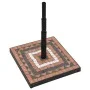 Terracotta and white square umbrella base 12 kg by vidaXL, Umbrella bases - Ref: Foro24-362226, Price: 73,69 €, Discount: %