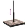Terracotta and white square umbrella base 12 kg by vidaXL, Umbrella bases - Ref: Foro24-362226, Price: 73,69 €, Discount: %