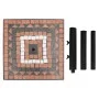 Terracotta and white square umbrella base 12 kg by vidaXL, Umbrella bases - Ref: Foro24-362226, Price: 73,69 €, Discount: %