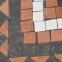 Terracotta and white square umbrella base 12 kg by vidaXL, Umbrella bases - Ref: Foro24-362226, Price: 73,69 €, Discount: %