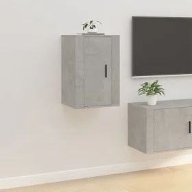 Mueble para TV de pared gris hormigón 40x34,5x60 cm de vidaXL, Muebles TV - Ref: Foro24-816664, Precio: 40,56 €, Descuento: %