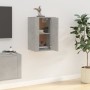 Betongrauer TV-Wandschrank 40x34,5x60 cm von vidaXL, TV-Möbel - Ref: Foro24-816664, Preis: 41,04 €, Rabatt: %