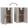 Betongrauer TV-Wandschrank 40x34,5x60 cm von vidaXL, TV-Möbel - Ref: Foro24-816664, Preis: 41,04 €, Rabatt: %
