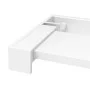 Duschwandregal aus weißem Aluminium, 115 cm von vidaXL, Badezimmerzubehör - Ref: Foro24-153628, Preis: 40,31 €, Rabatt: %