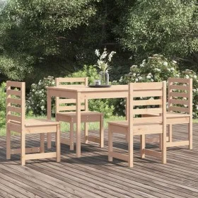 Garden dining set 5 pieces solid pine wood by vidaXL, Garden sets - Ref: Foro24-3154683, Price: 268,77 €, Discount: %