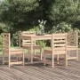 Garten-Essgruppe 5-teilig aus massivem Kiefernholz von vidaXL, Gartensets - Ref: Foro24-3154683, Preis: 272,60 €, Rabatt: %