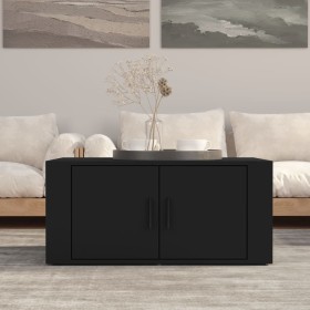 Mesa de centro madera contrachapada negro 80x50x36 cm de vidaXL, Mesas de centro - Ref: Foro24-816513, Precio: 55,76 €, Descu...