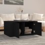 Mesa de centro madera contrachapada negro 80x50x36 cm de vidaXL, Mesas de centro - Ref: Foro24-816513, Precio: 55,68 €