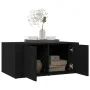 Couchtisch aus schwarzem Sperrholz, 80 x 50 x 36 cm von vidaXL, Couchtisch - Ref: Foro24-816513, Preis: 55,19 €, Rabatt: %