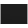 Mesa de centro madera contrachapada negro 80x50x36 cm de vidaXL, Mesas de centro - Ref: Foro24-816513, Precio: 55,68 €