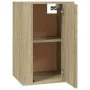 Mueble para TV de pared roble Sonoma 40x34,5x60 cm de vidaXL, Muebles TV - Ref: Foro24-816662, Precio: 37,52 €, Descuento: %