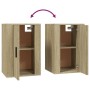 TV-Wandschrank aus Sonoma-Eiche, 40 x 34,5 x 60 cm von vidaXL, TV-Möbel - Ref: Foro24-816662, Preis: 37,93 €, Rabatt: %