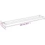 Chrome aluminum shower wall shelf 100 cm by vidaXL, Bathroom accessories - Ref: Foro24-153622, Price: 48,90 €, Discount: %
