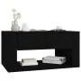 Couchtisch aus schwarzem Sperrholz, 80 x 50 x 40 cm von vidaXL, Couchtisch - Ref: Foro24-816529, Preis: 78,57 €, Rabatt: %