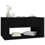 Mesa de centro madera contrachapada negro 80x50x40 cm de vidaXL, Mesas de centro - Ref: Foro24-816529, Precio: 79,48 €, Descu...