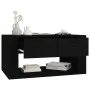 Couchtisch aus schwarzem Sperrholz, 80 x 50 x 40 cm von vidaXL, Couchtisch - Ref: Foro24-816529, Preis: 78,57 €, Rabatt: %