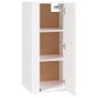 Weißer TV-Wandschrank 40x34,5x80 cm von vidaXL, TV-Möbel - Ref: Foro24-816672, Preis: 46,03 €, Rabatt: %