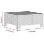 Gartenhocker mit grauem synthetischem Rattankissen von vidaXL, Gartensets - Ref: Foro24-362695, Preis: 82,32 €, Rabatt: %